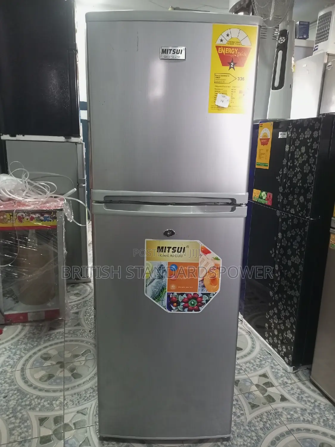 High Yield Mitsui Fridge Freezer Me-168 138l Set