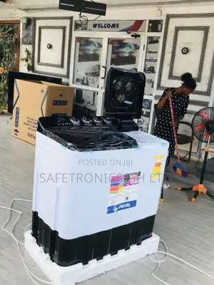 Original Semiauto Premium 18kg Topload Twintub Pearl Washer