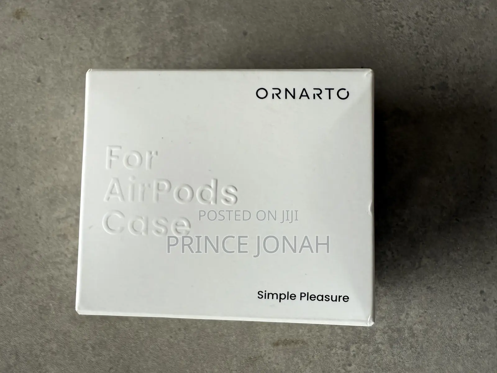 Ornarto Airpods Pro 2 Case Silicone Navy Blue