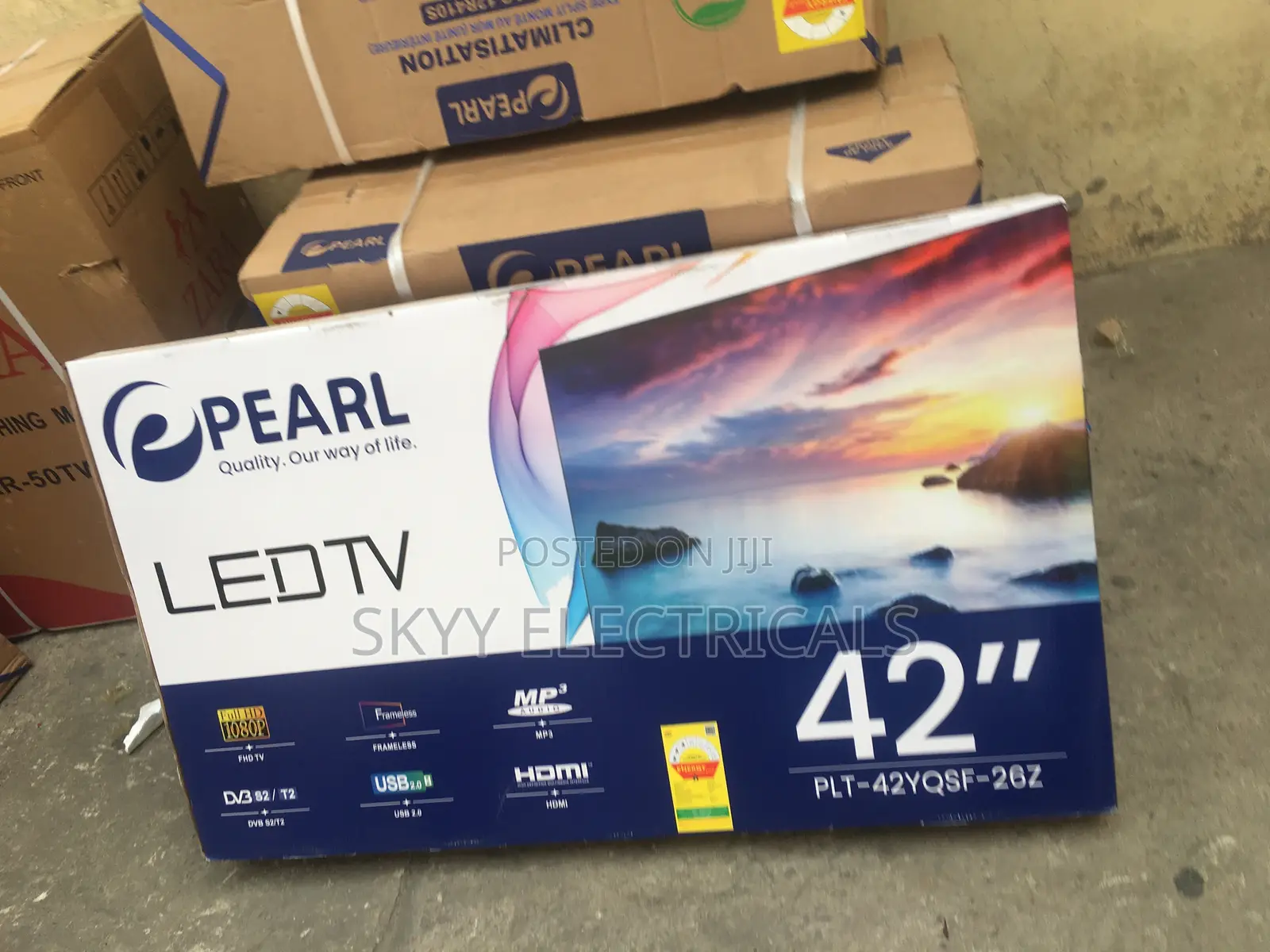 PLT-42yqsf-26z Pearl 42” Led FHD Digital Satellite Tv
