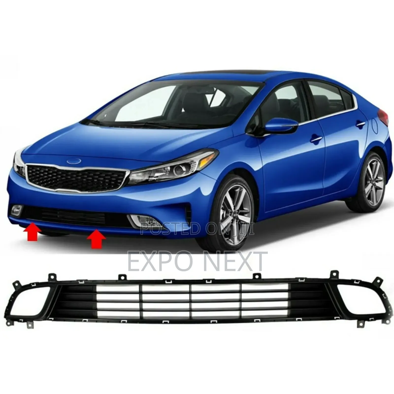Bumper Lower Grille Radiator For Kia Forte 2017- 2018