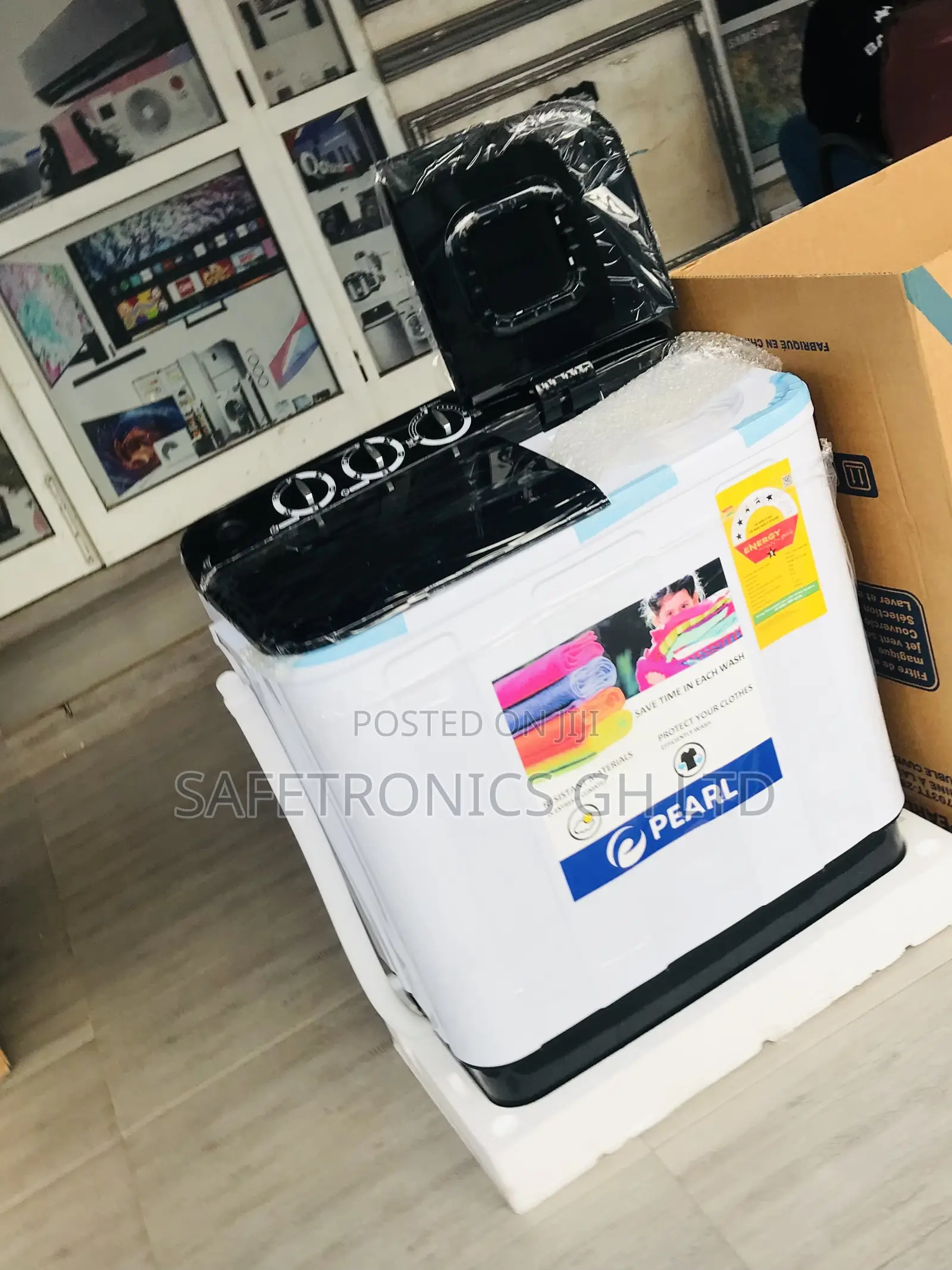 Try Correct Semiauto Twintub Topload 12kg Pearl Washer