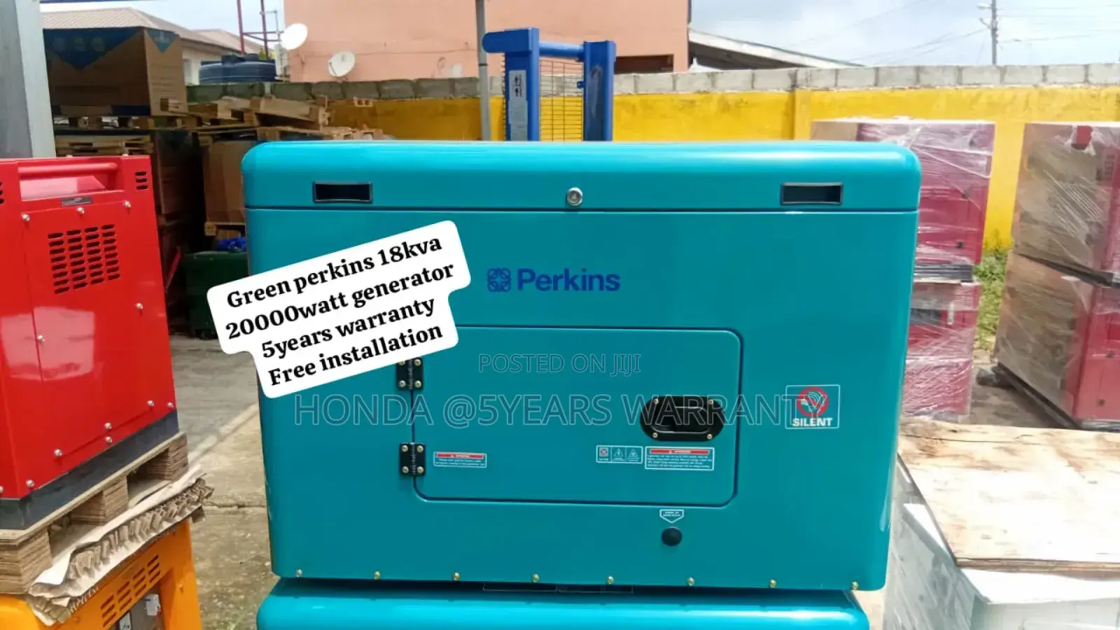 Glow Energy Systems Perkins 18kva 20000watt Diesel Generator