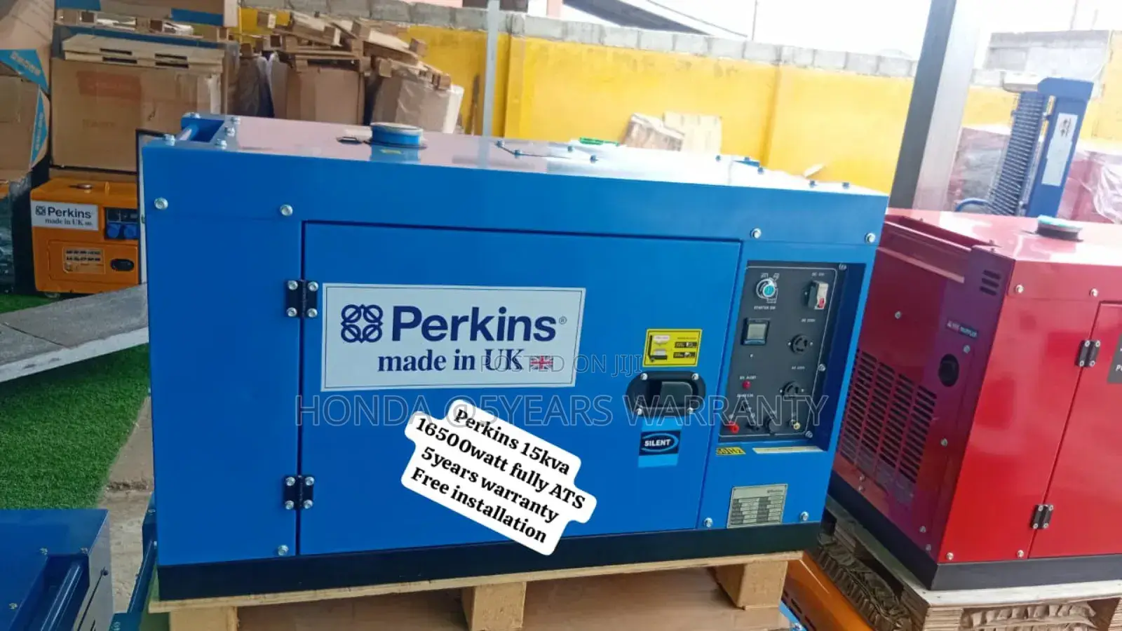 Strong Energy Systems Perkins 15kva 16500wax Fully Ats 15kva