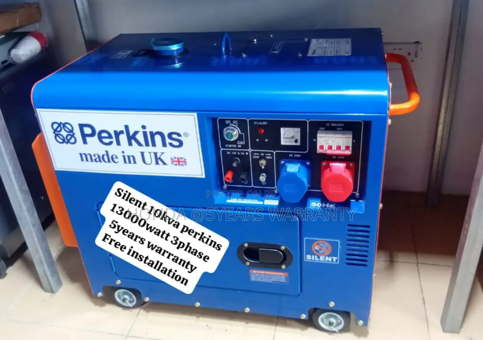 Wise Energy 10kva 3phase 13000watt Perkins Generator Diesel