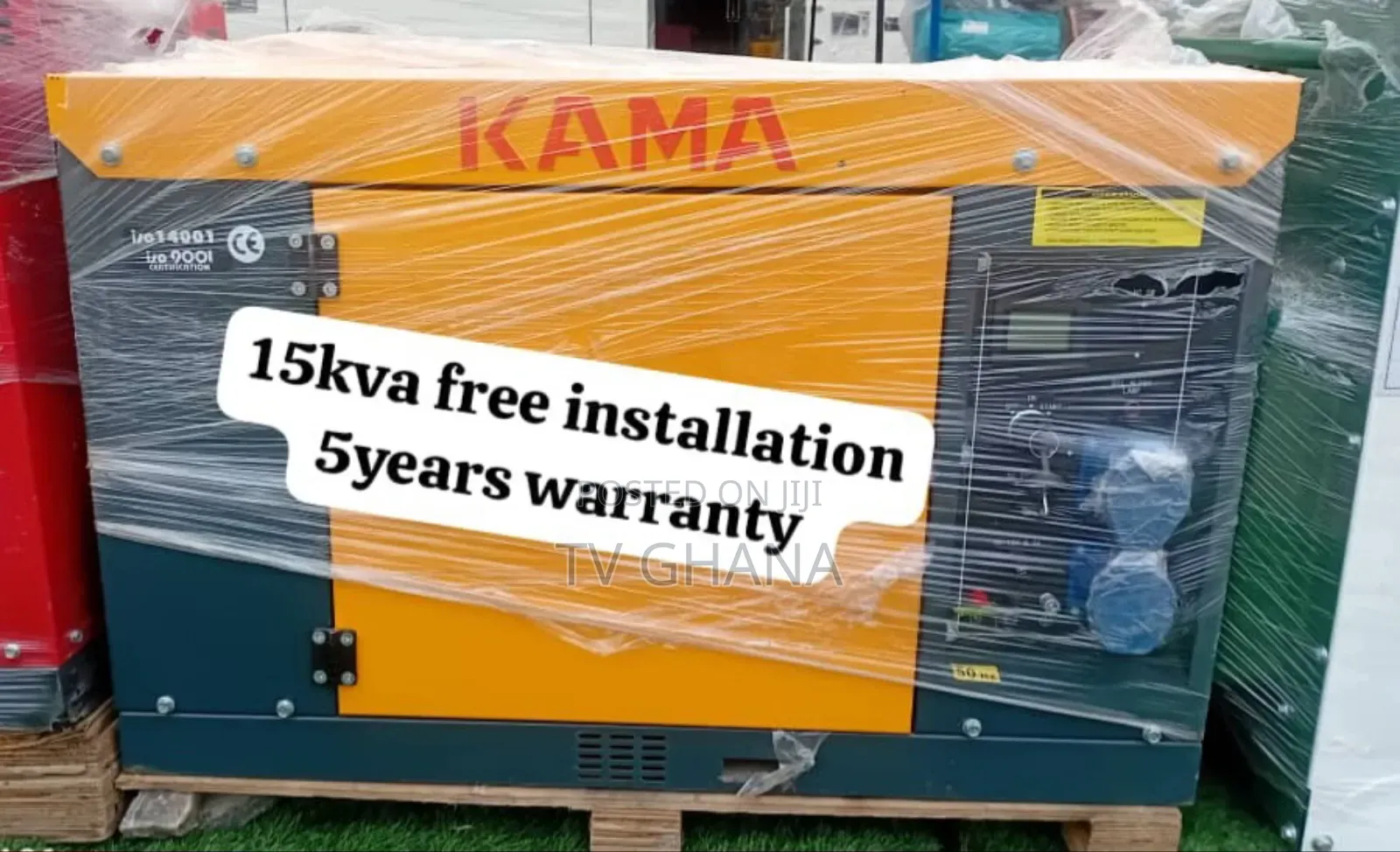 Quiet but Powerful Kama 16500wats Diesel Silent Generator