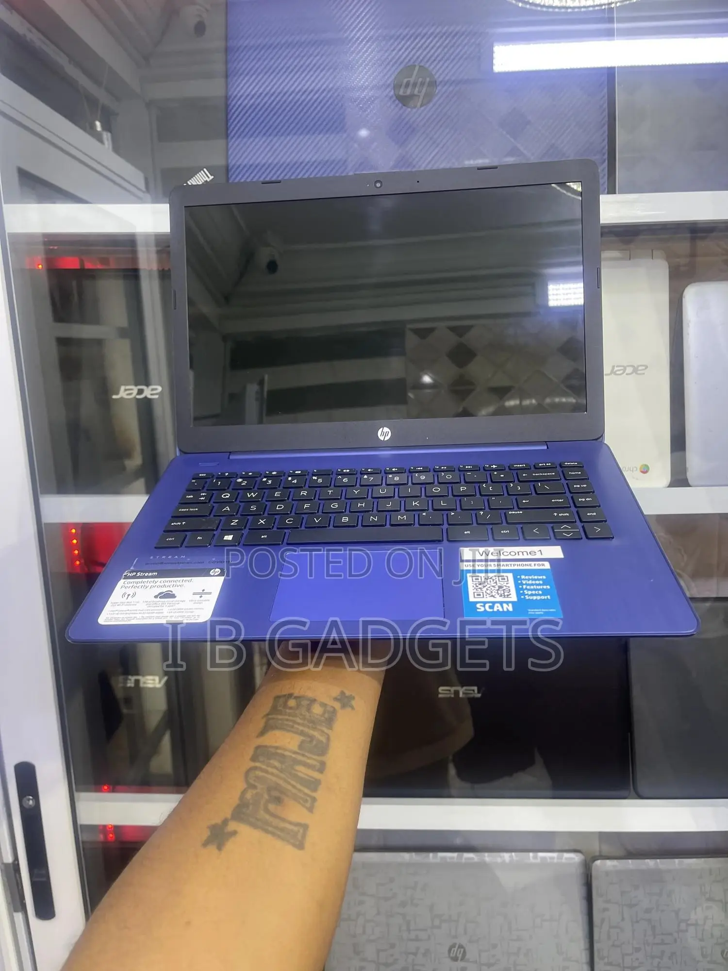 Laptop HP Stream 14 4GB Intel Pentium SSD 60GB