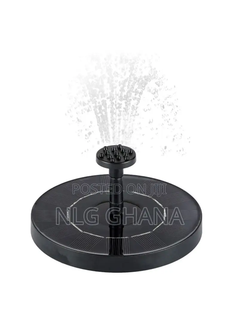 Circular Solar Fountain Outdoor Pool Floating.