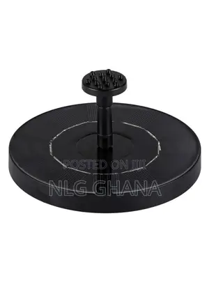 Circular Solar Fountain Outdoor Pool Floating.