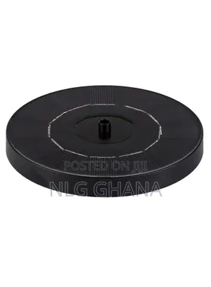 Circular Solar Fountain Outdoor Pool Floating.