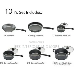 Tramontina Primaware Non-Stick Cookware Set, 10 Piece