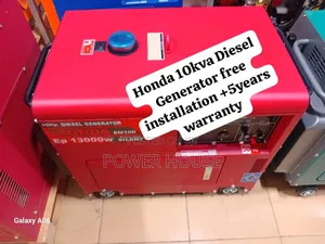 Energy for Justice Honda Diesel Generator 10kva