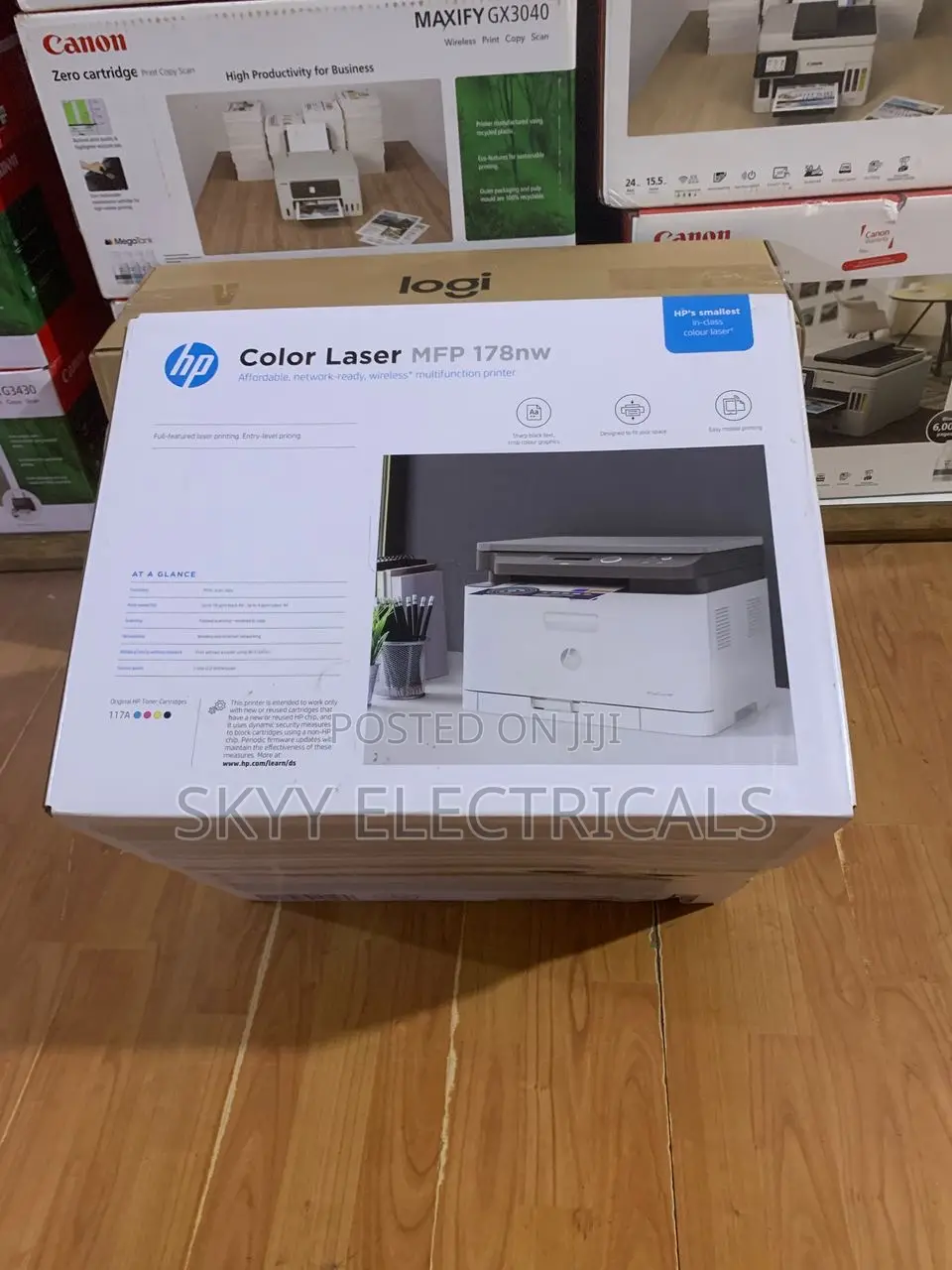 Hp Color Laser MFP 178nw 3in1 Wireless Printer