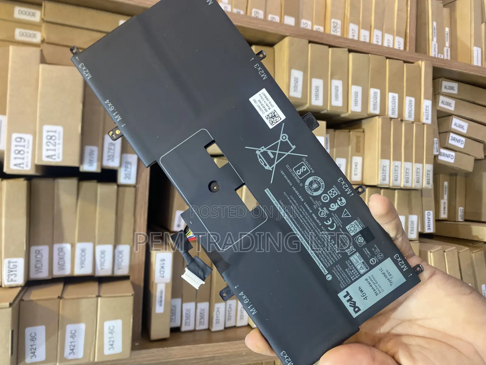 Nnf1c Battery Compatible With Dell XPS 13 9365 HMPFH Series