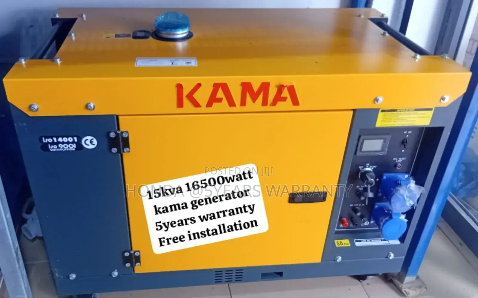 Dewy Energy 15kva 16500watt Kama Diesel Generator 15kva Kama
