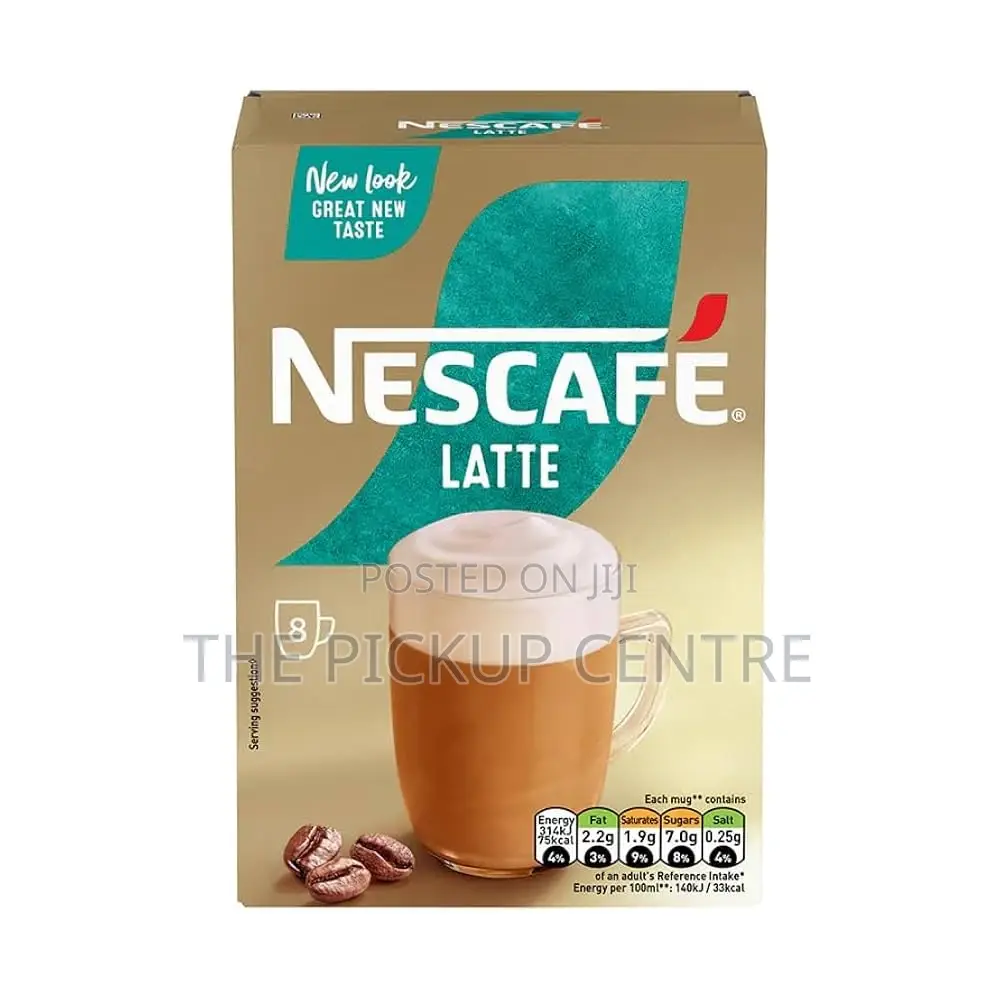 Nescafe Latte Coffee 144g Sachets (Pack of 8)