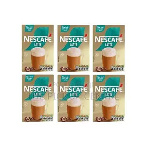Nescafe Latte Coffee 144g Sachets (Pack of 8)