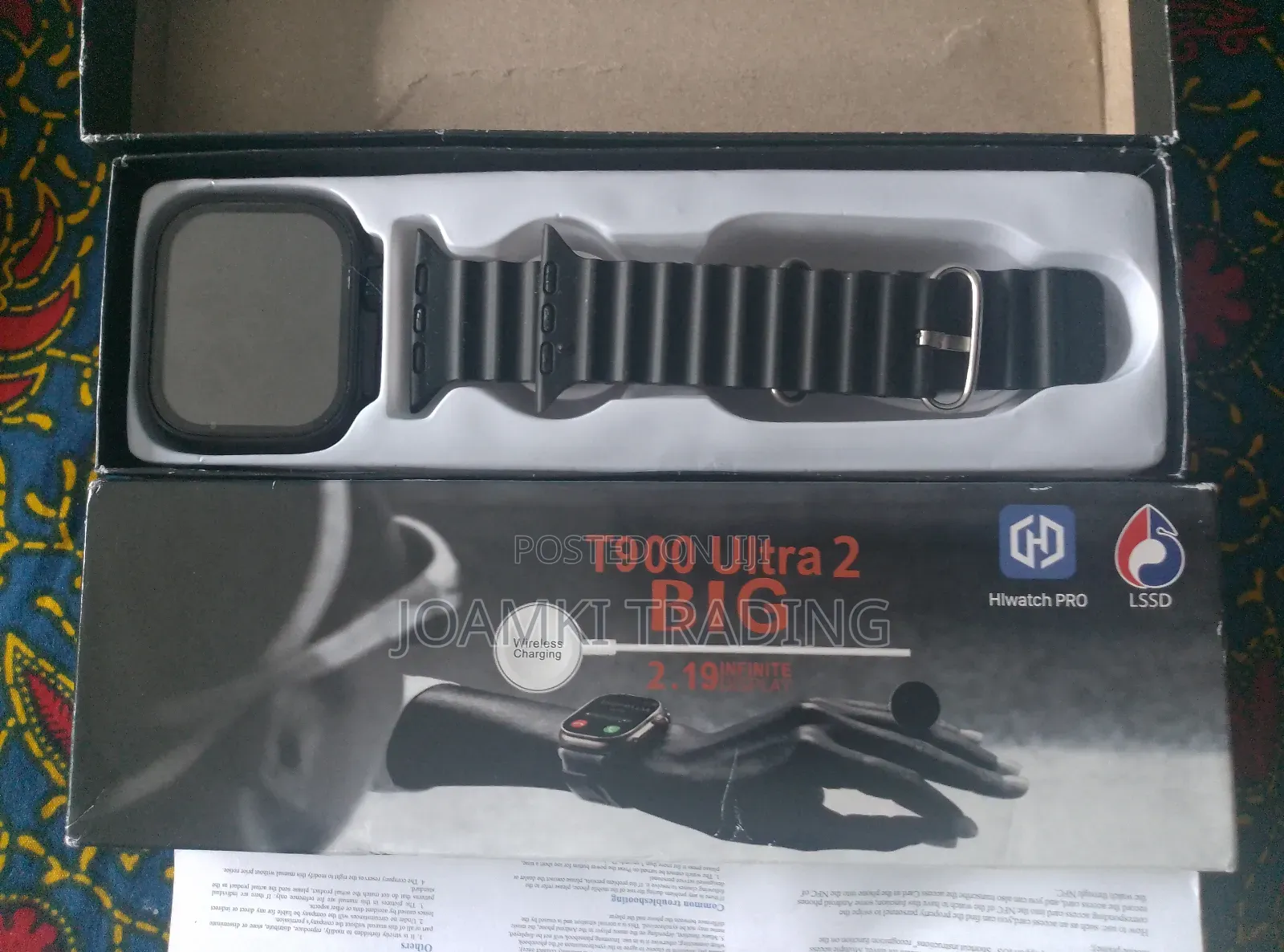 T 900/800 Ultra 2 Smart Watch, Bt Call Andr/Ios