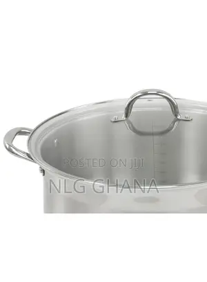 6 PCS 11.8/12.6/13.4" Stainless Steel Stockpot. Ghx2285