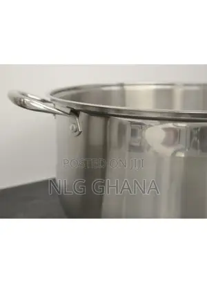 6 PCS 11.8/12.6/13.4" Stainless Steel Stockpot. Ghx2285