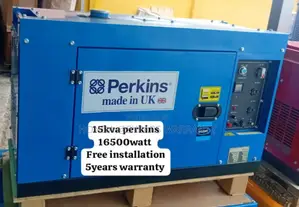 Play Energy Systems Perkins 15kva 16500watt Generator Ats