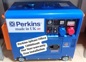 Kind Energy Solution Perkins Generator 10kva 13000wax 3phase