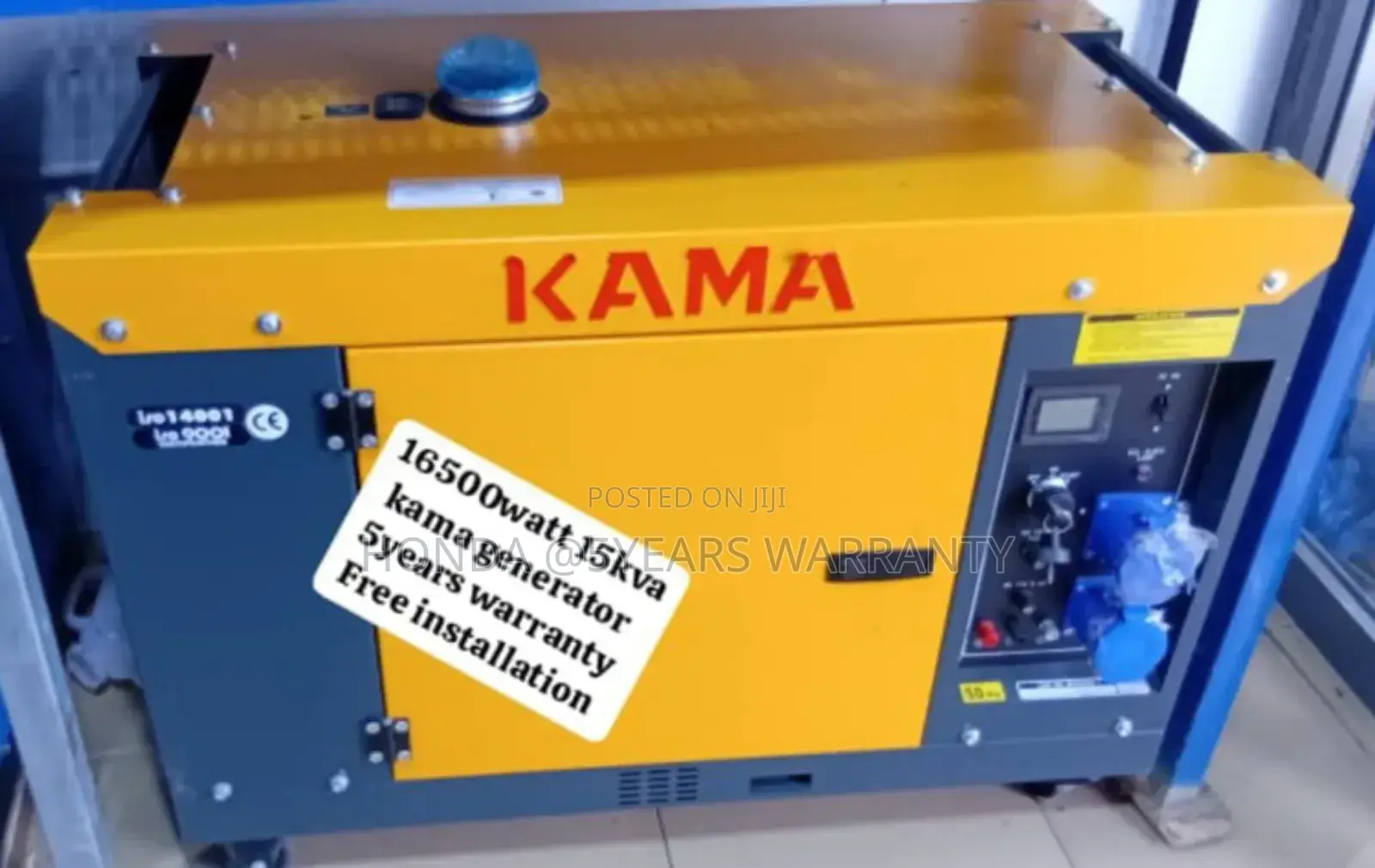 Bubby Energy Kama 15kva 16500watt Diesel Generator 15kva