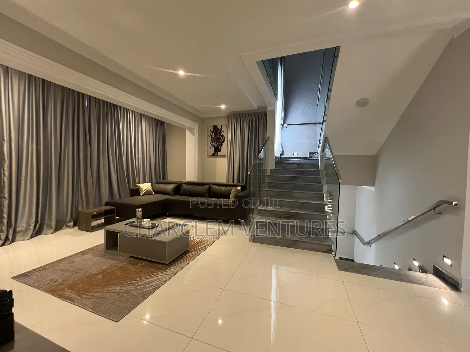 Furnished 4bdrm Townhouse / Terrace in Charclem Ventures, Roman Ridge