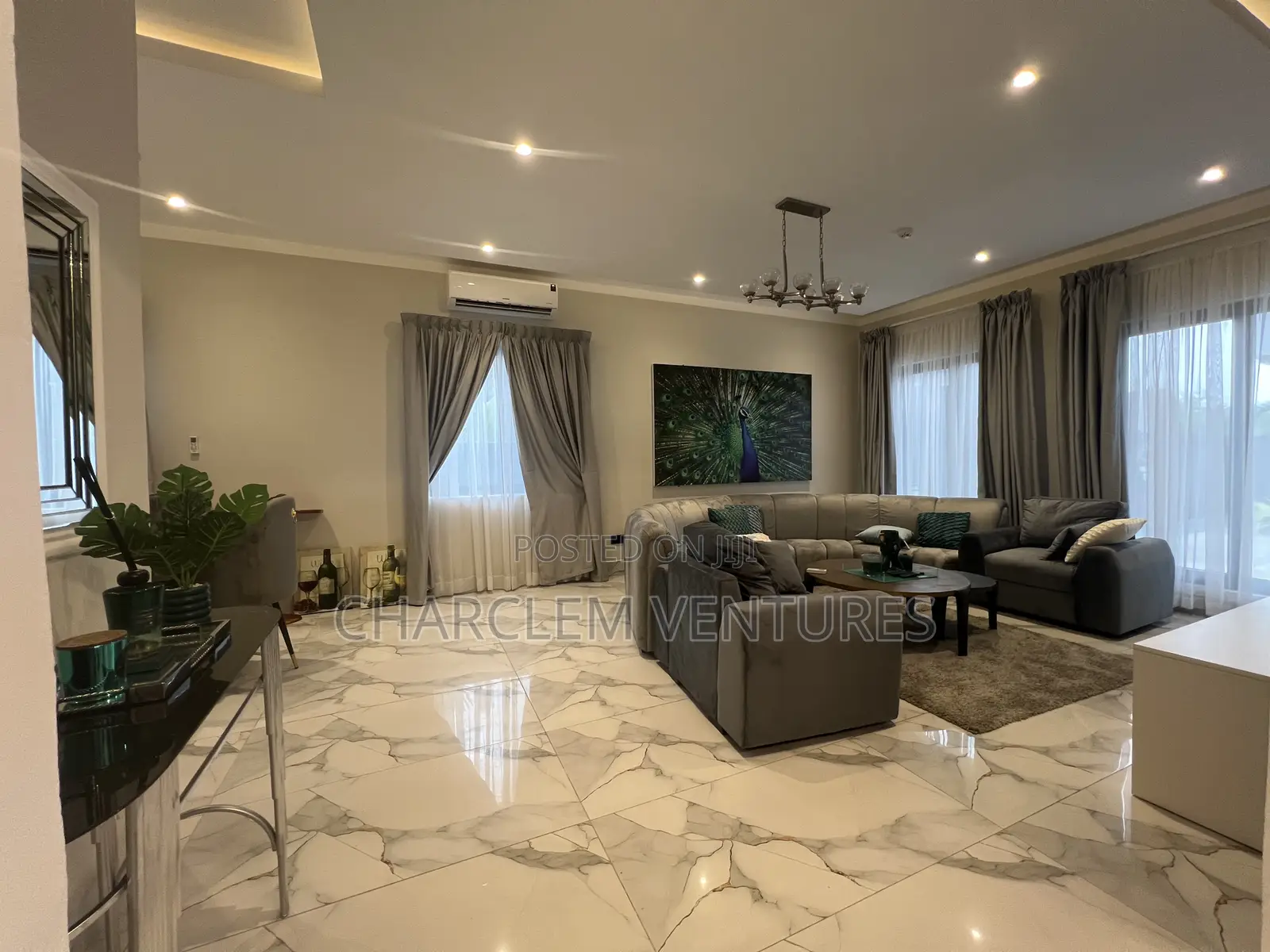 Furnished 4bdrm Townhouse / Terrace in Charclem Ventures, Roman Ridge