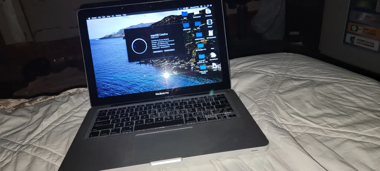 Laptop Apple MacBook 2012 8GB Intel Core I5 SSD 256GB