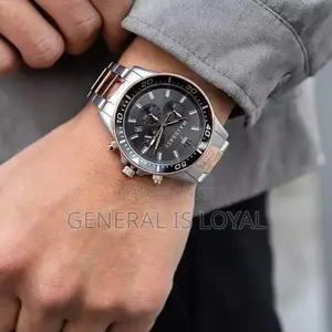 Maserati Sfida Chronographe, 44 Mm Black Dial