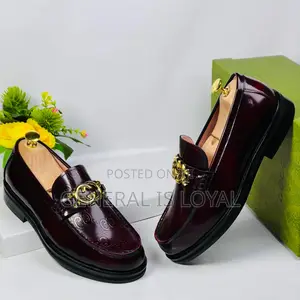 Gucci Bold Wine Men’S Shoe