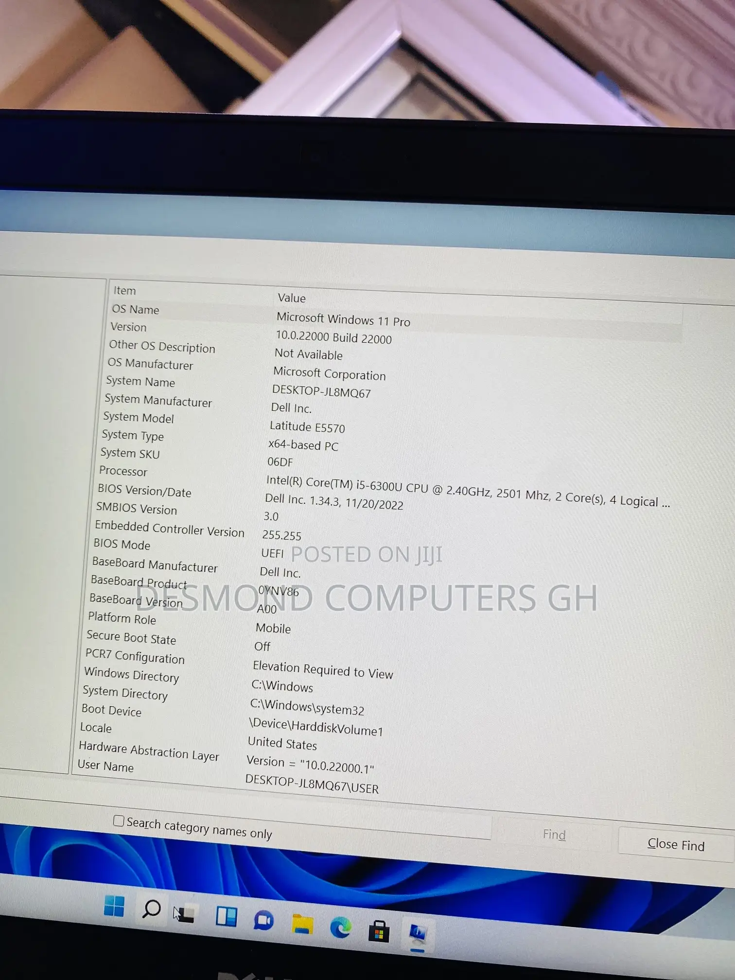 Laptop Dell Latitude 15 E5570 8GB Intel Core I5 SSD 256GB