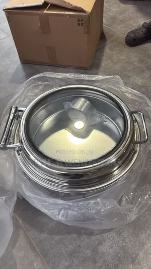 Silver And Gold Chaffing Dish