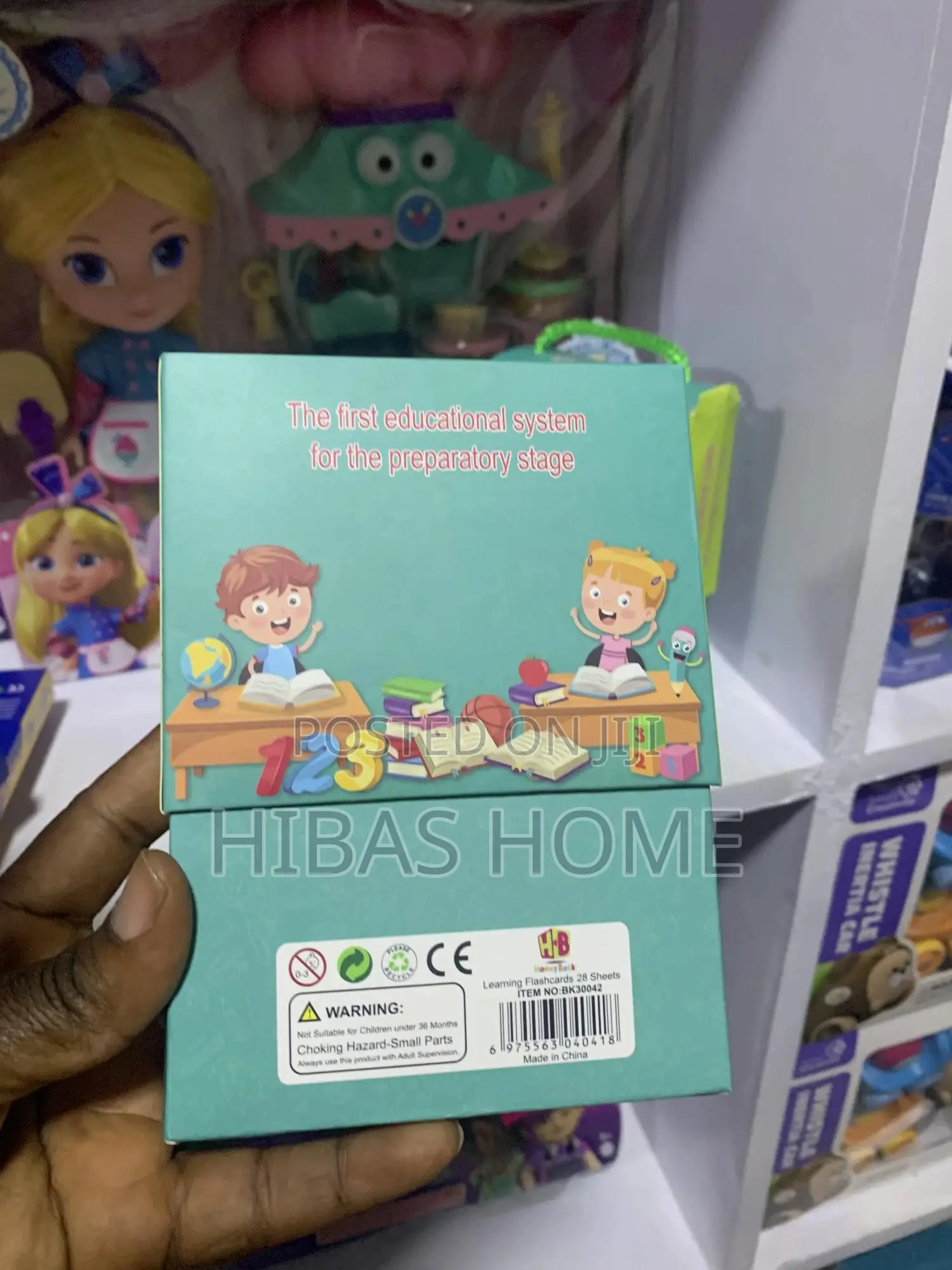 Number Card Game With Whiteboard Pen For Kids Flash Cards