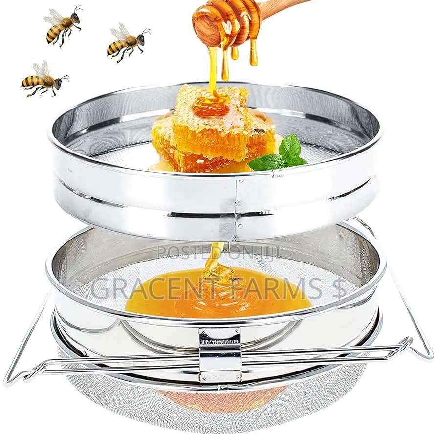 Stainless Steel Double Sieve Honey Filter