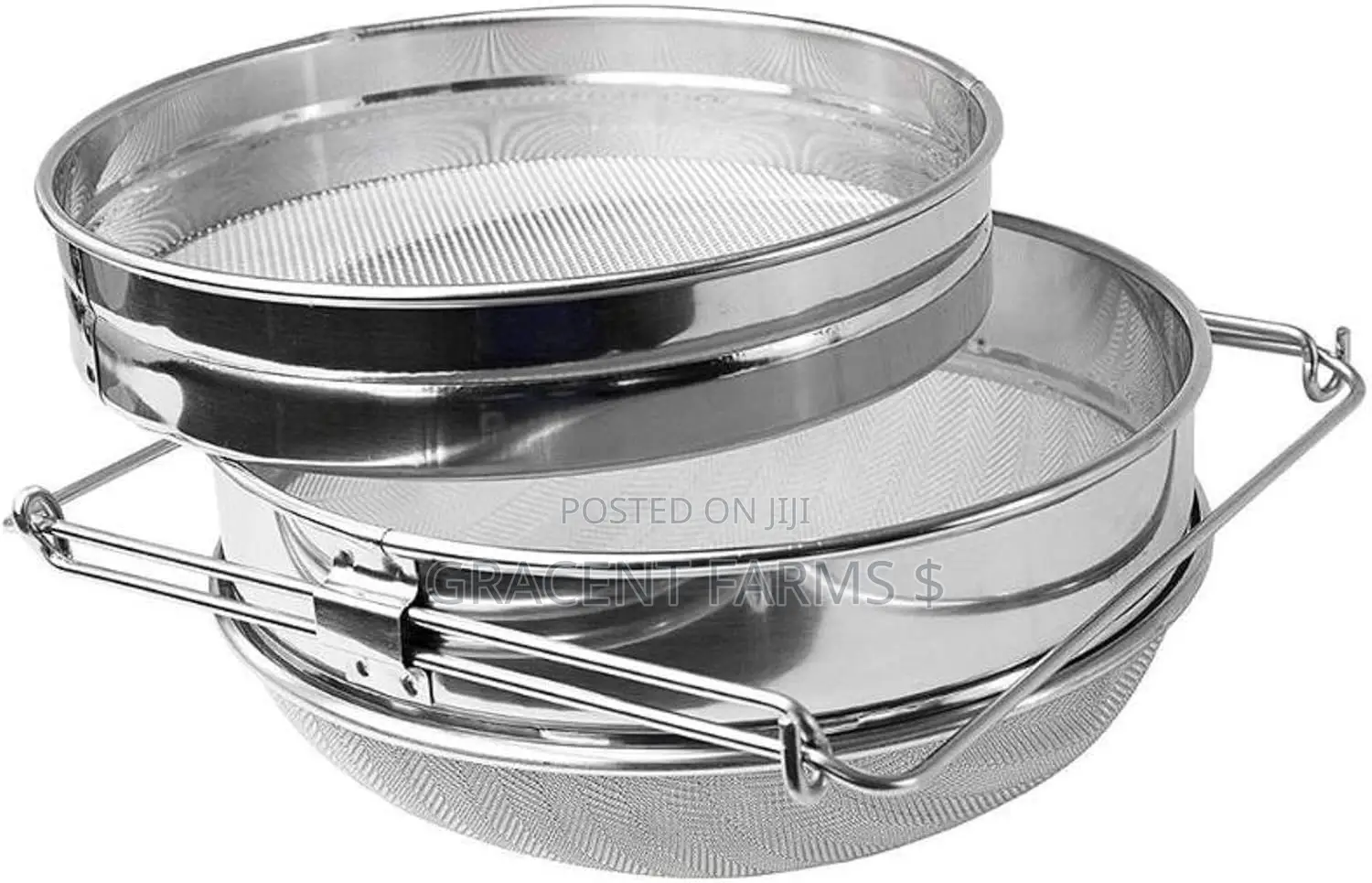 Stainless Steel Double Sieve Honey Filter