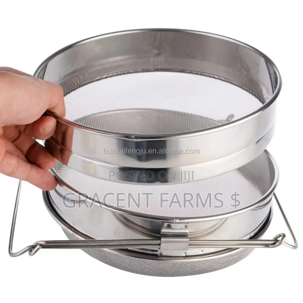 Stainless Steel Double Sieve Honey Filter