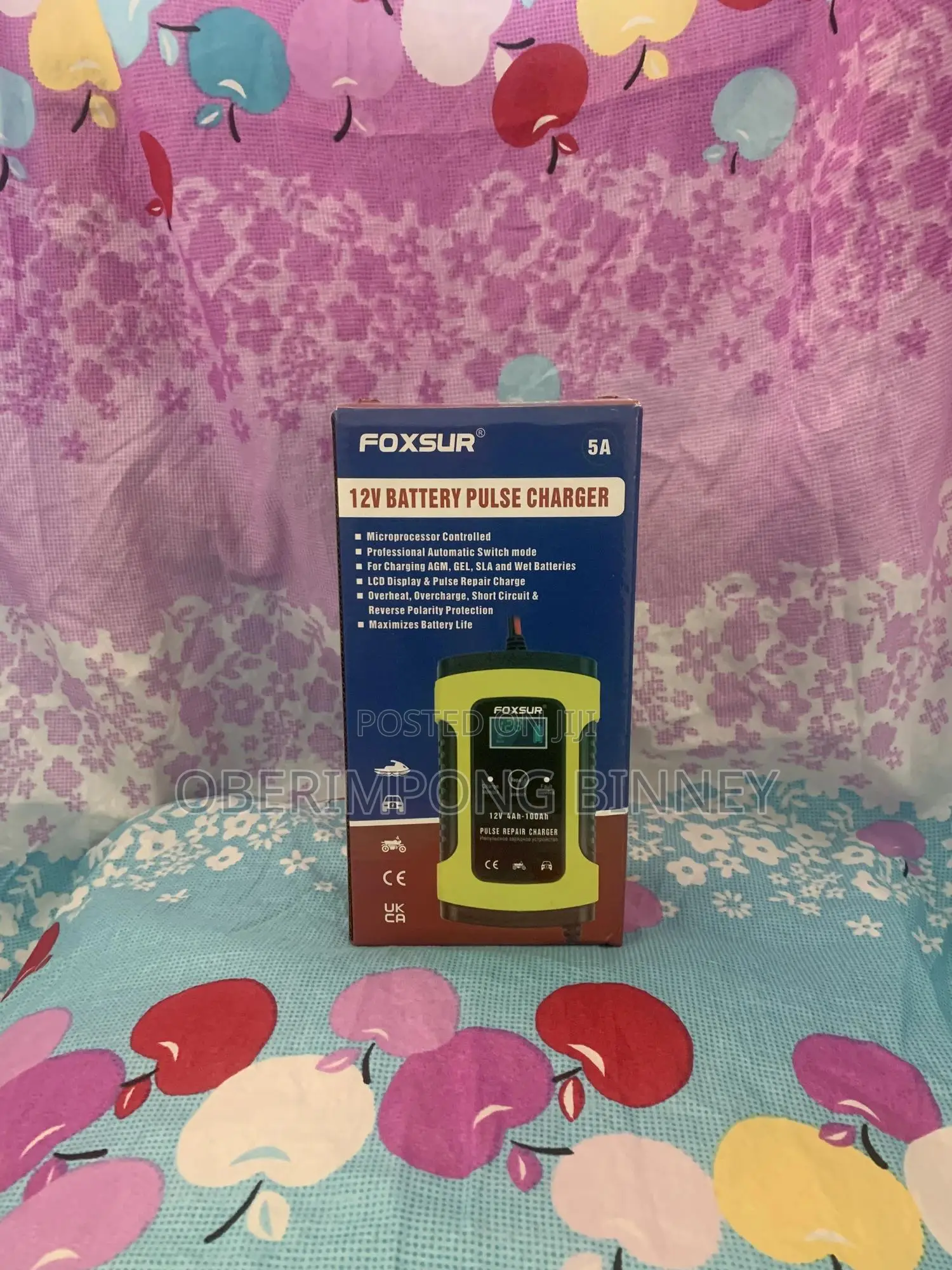 Car Battery Charger 12v(4-100ahs) Battery Charger