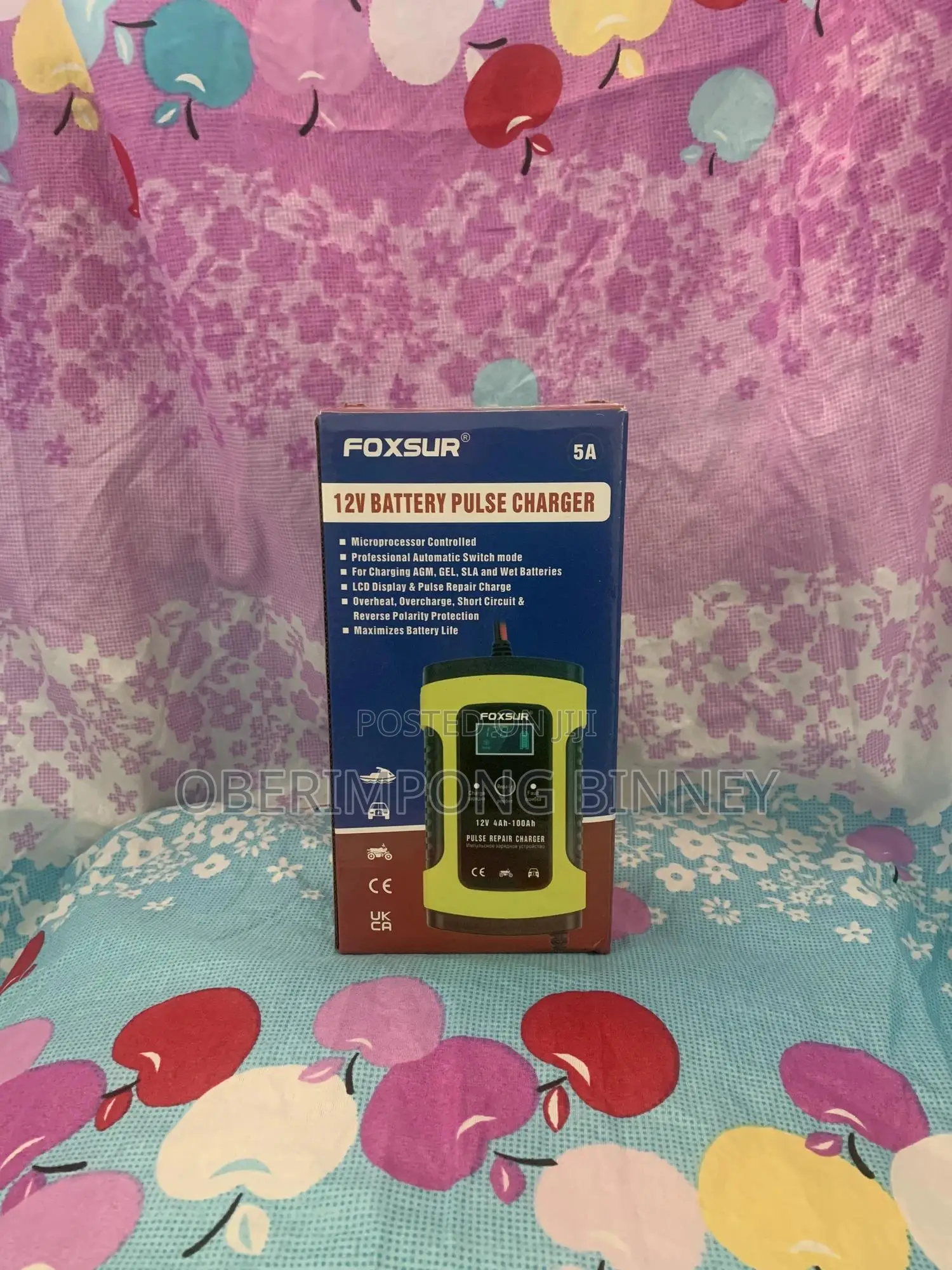 Car Battery Charger 12v(4-100ahs) Battery Charger