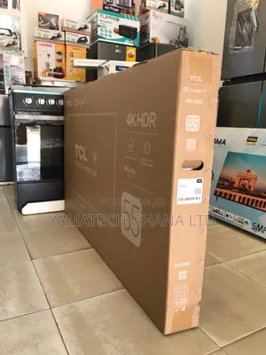 TCL 55" Smart Google Tv With Voice Control Remote Wifi, Bluetooth