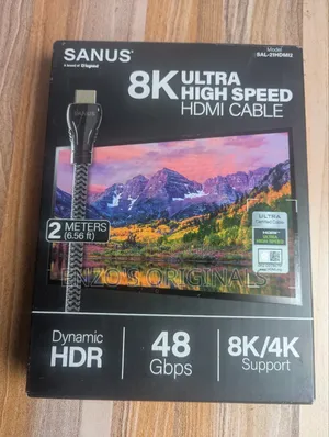 8k Ultra High Speed Certified Hdmi 2.1 Cable 2m Or 6.56ft
