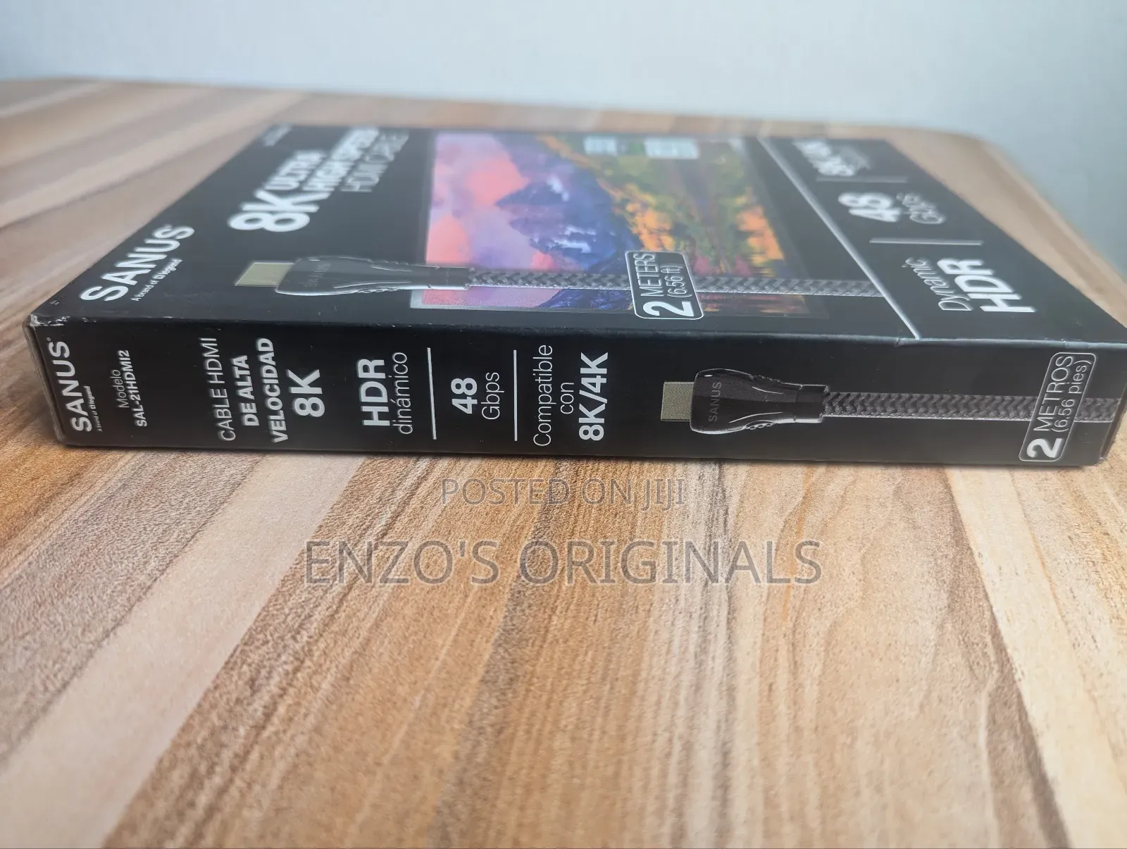 8k Ultra High Speed Certified Hdmi 2.1 Cable 2m Or 6.56ft