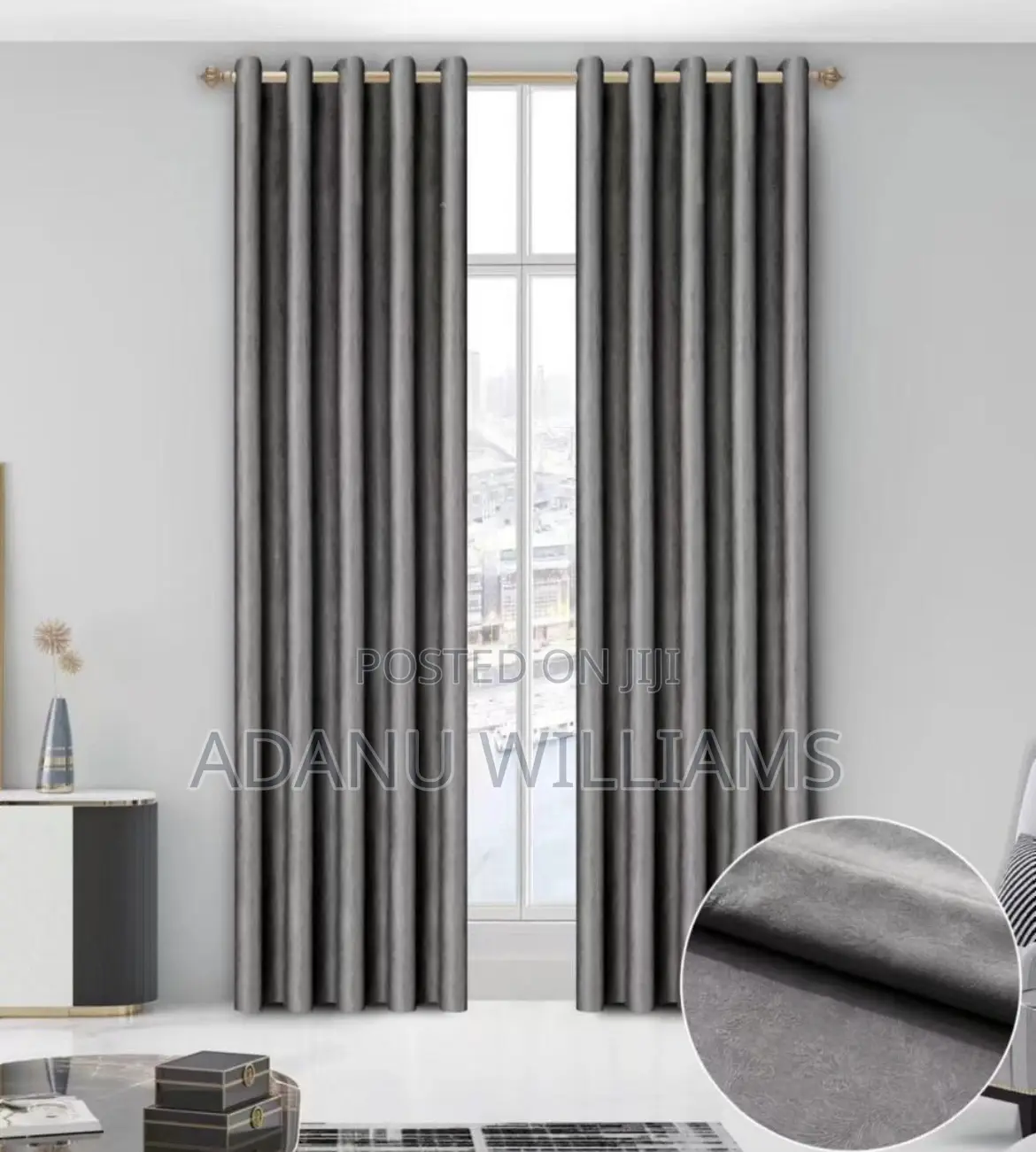 Quality 2 Set of Blackout Curtains (Available in Diff Colors