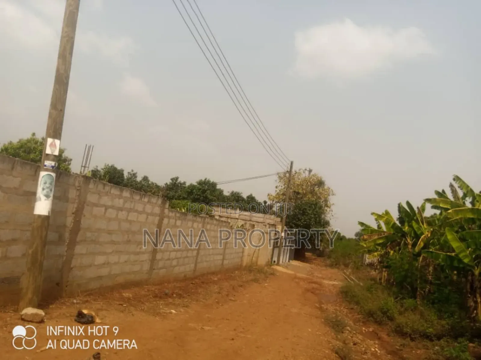 One and Half Plots of Land for Sale Located at Oyibi Saasabi