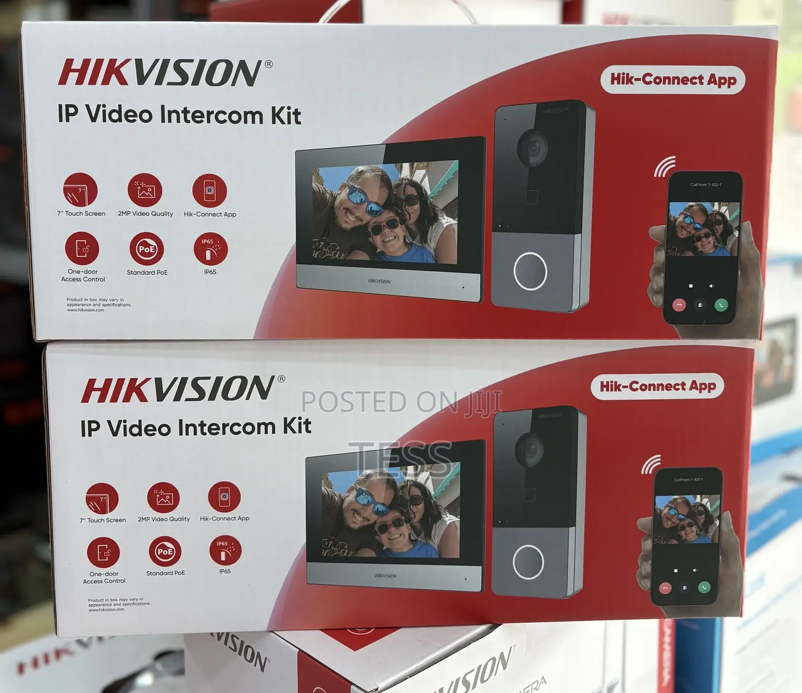 Hikvision Ip Video Intercom Kit+Outdoor Shade Kis603-P(C)