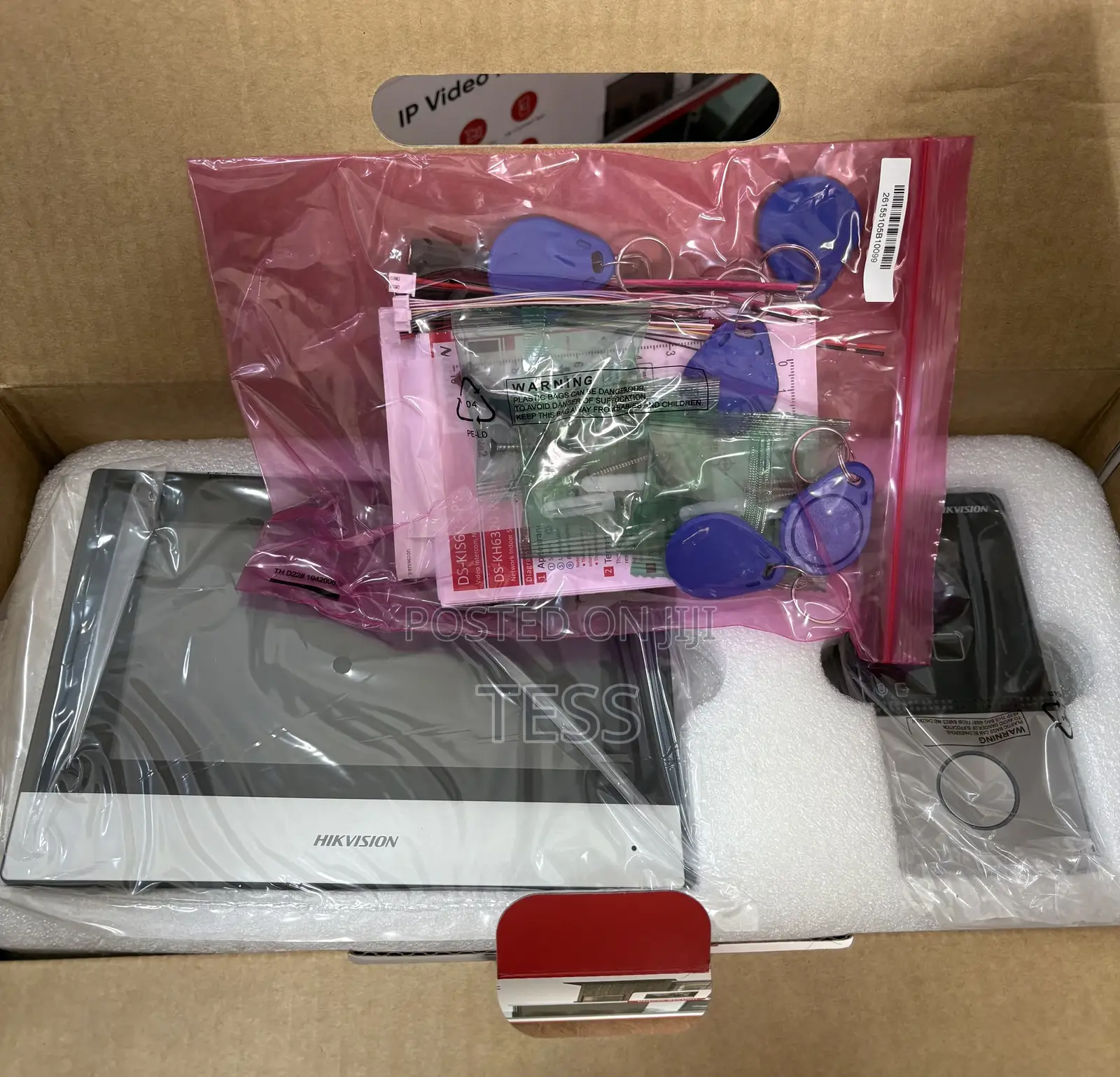 Hikvision Ip Video Intercom Kit+Outdoor Shade Kis603-P(C)