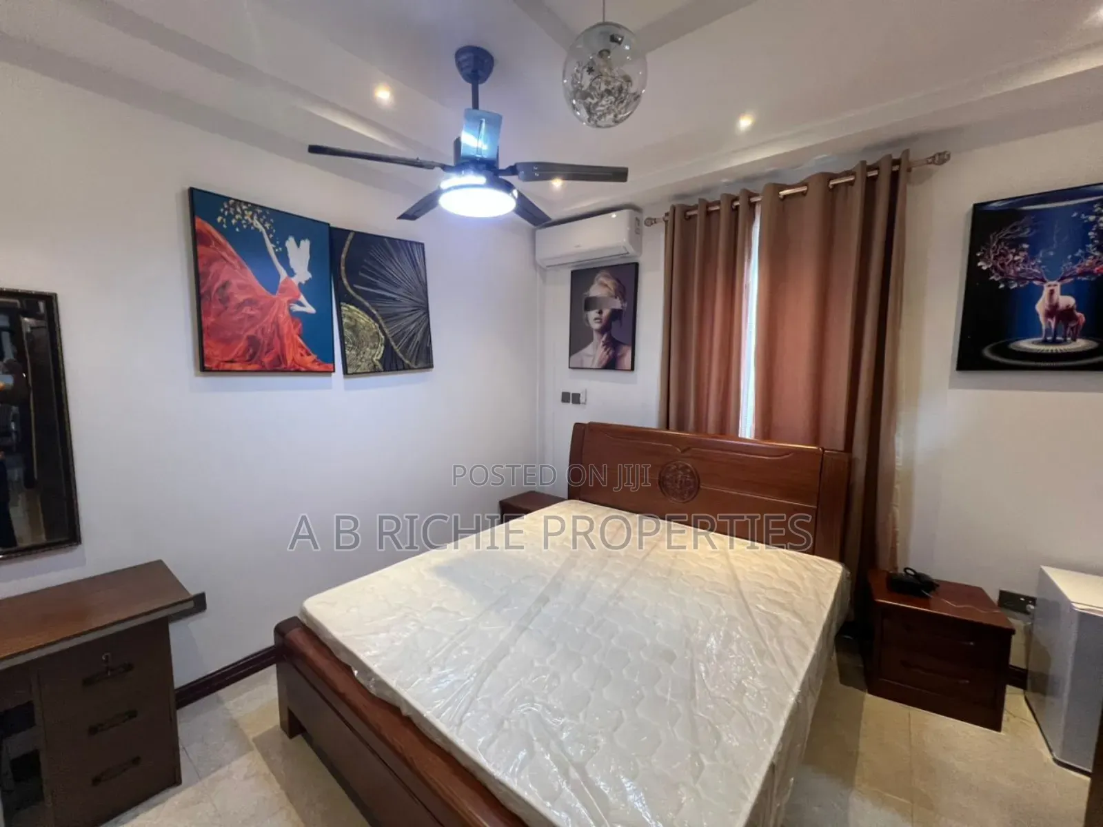3 Bedroom Fully Furnished Apartment for Rent at Tse-Addo