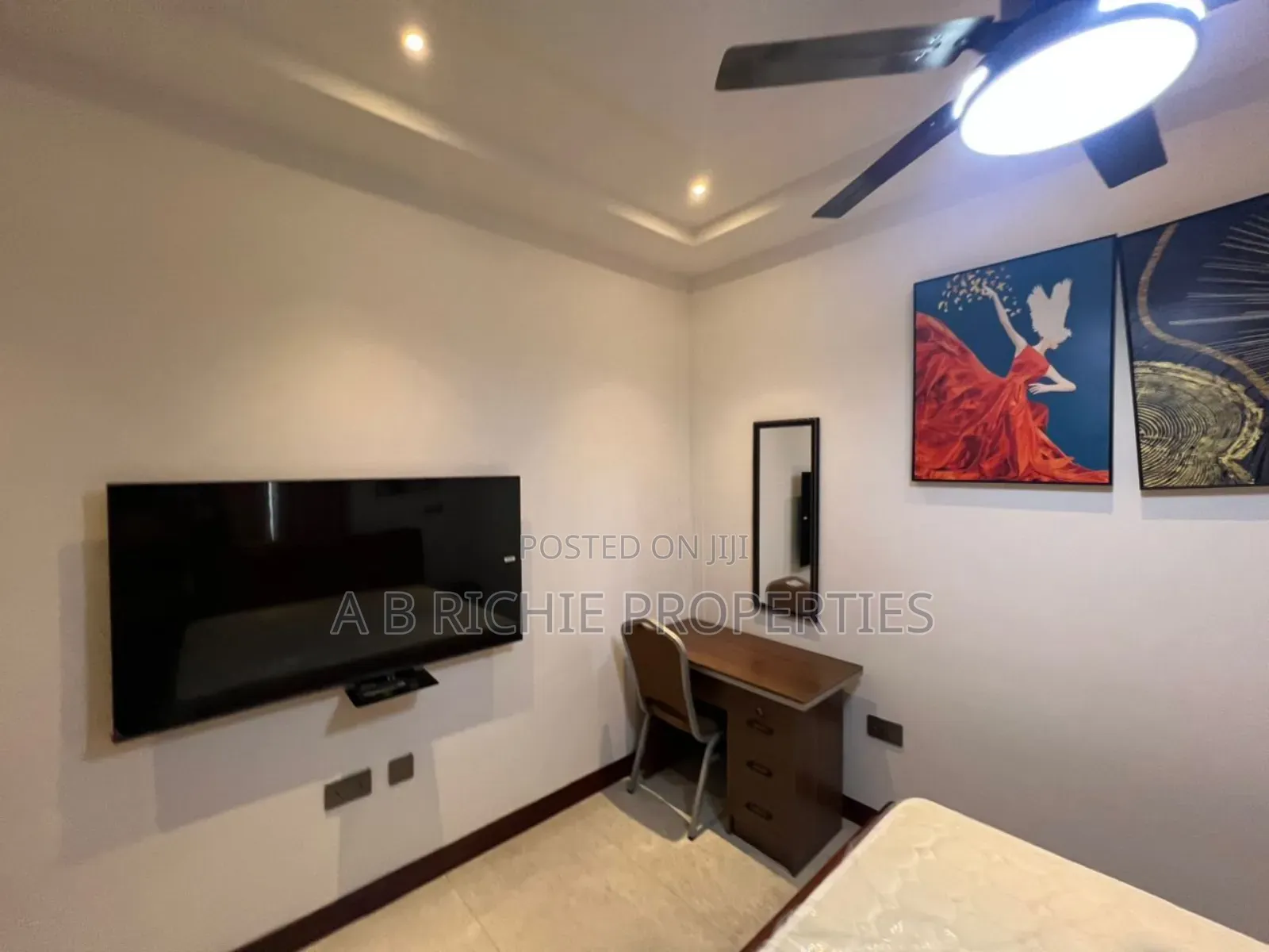 3 Bedroom Fully Furnished Apartment for Rent at Tse-Addo