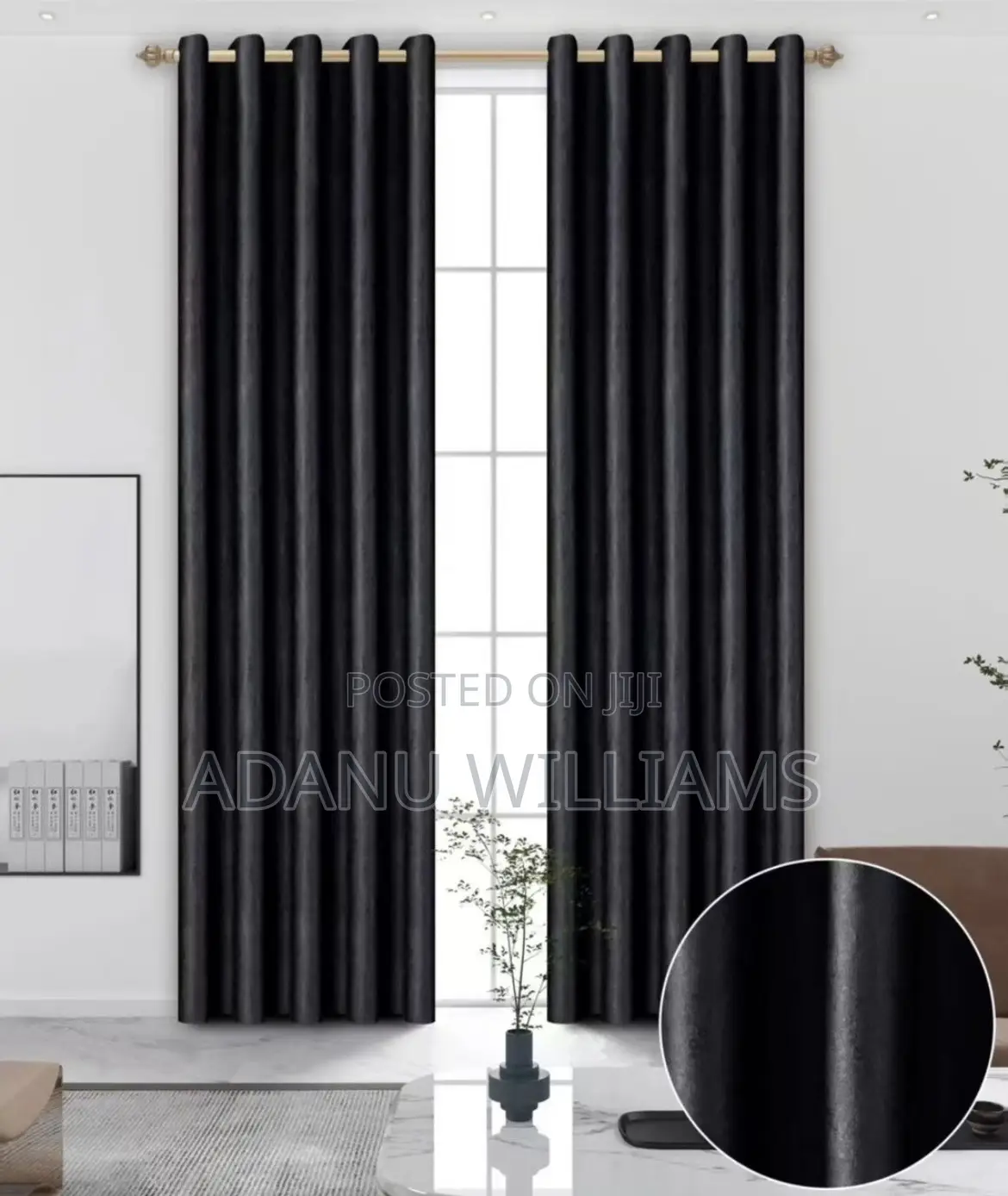 High Quality 2 Set of Blackout Curtains